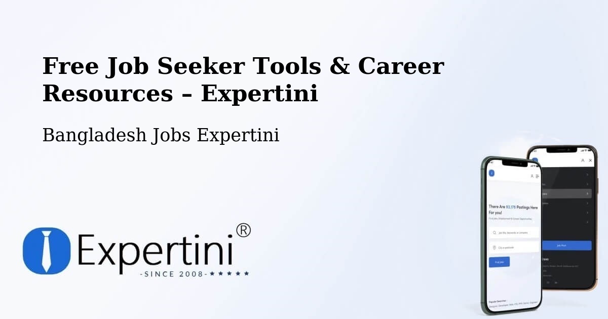 Free Job Seeker Tools & Career Resources – Rangpur - Rangpur, Bangladesh Jobs Expertini