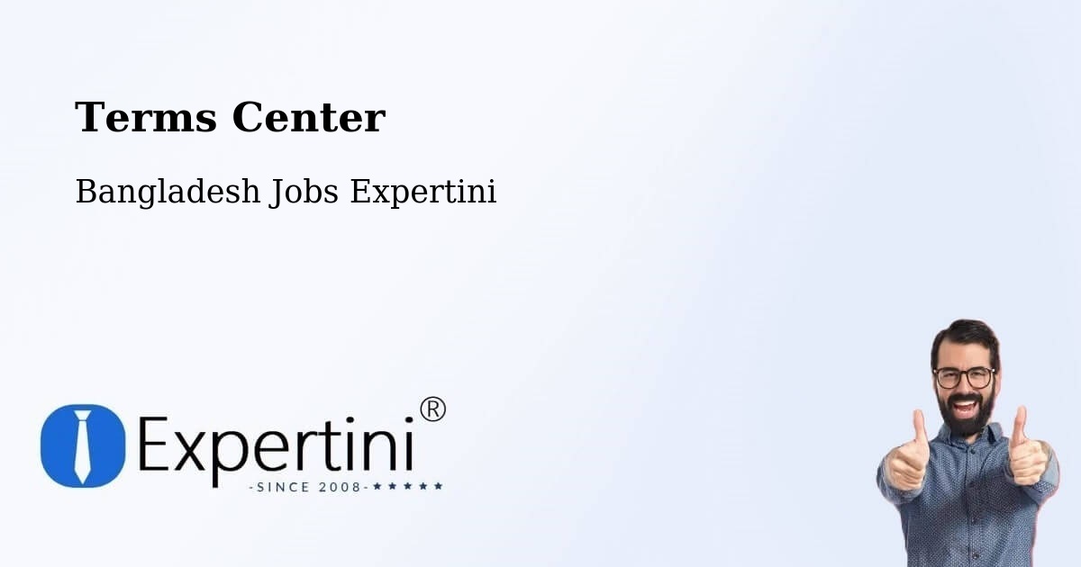 Terms of Service – Rangpur - Bangladesh Jobs Expertini